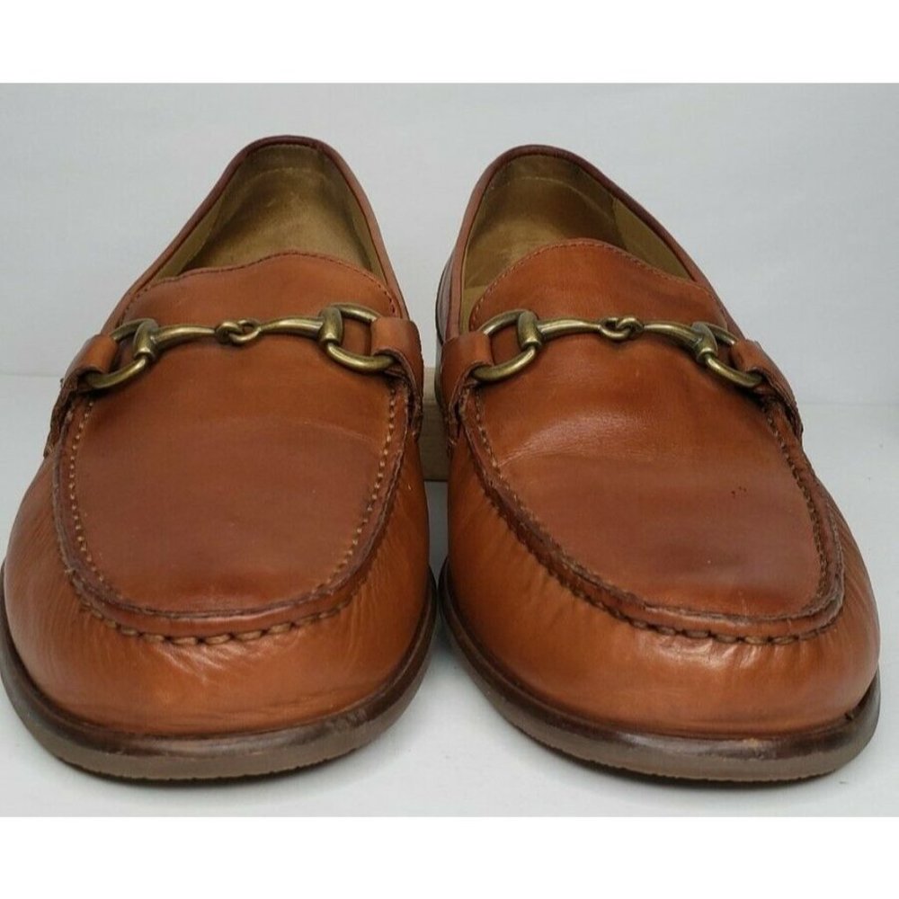 COPY - Cole Haan Fairmont Bit Light Brown Loafers…